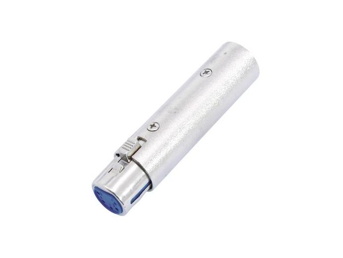 Adapter Audio Connector 3-pin XLR Male to 5-pin XLR Female