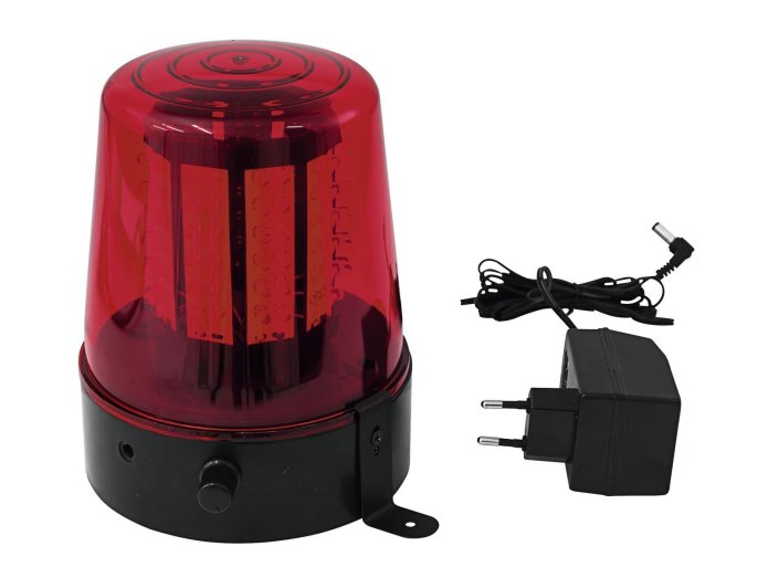 Eurolite police flashing light XL, red