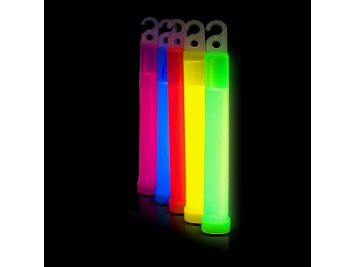 25 st. mix glowsticks 6"