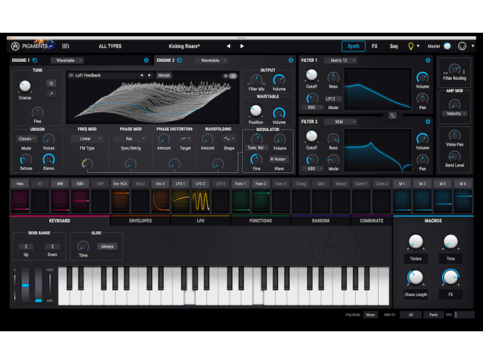 Arturia Pigments Polychrome Software Synthesizer (Download)