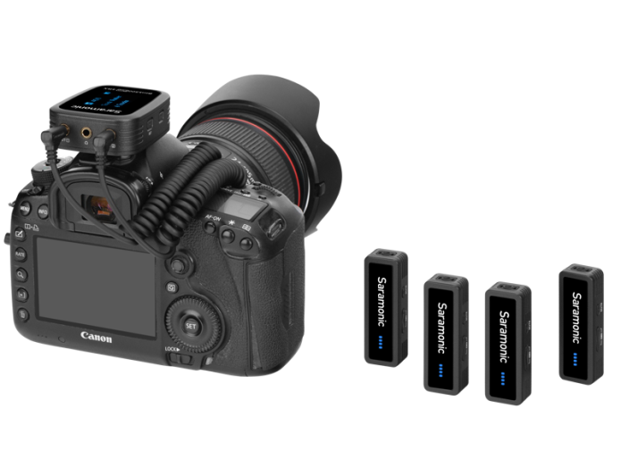 Saramonic Blink 500 Pro B8 - TRS/TRRS (4-channel) - Wireless video