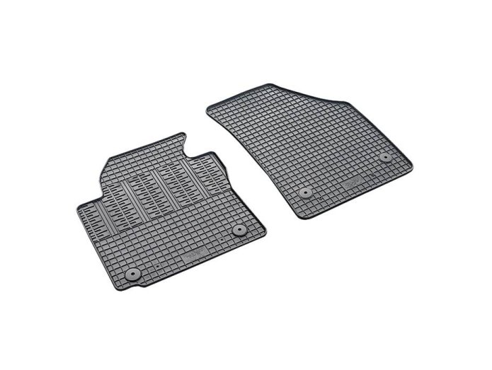 Rubber mats VW Caddy 2015- 2 pers.