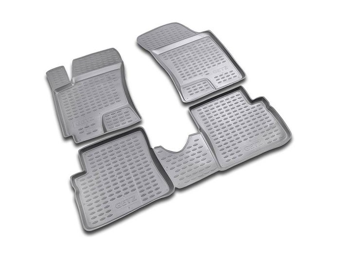 Rubber mats Hyundai Getz 2002-2011