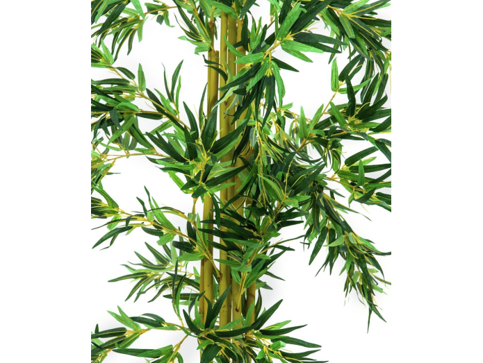 Kunstig flerstammet bambus, 210 cm