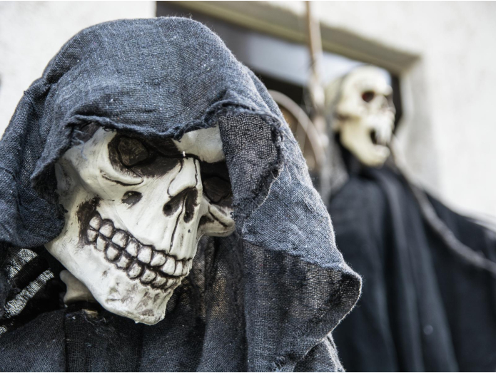 Halloween skeleton moldable