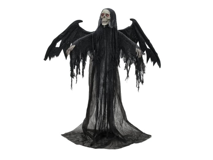 Halloween svart engel , 175 cm