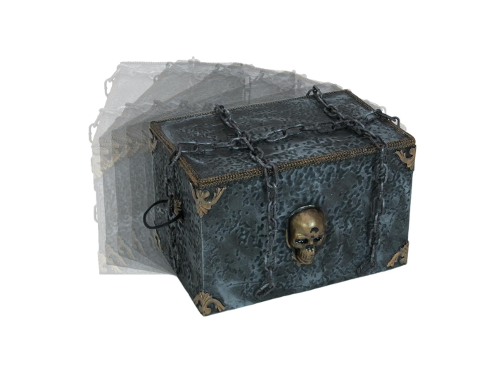 Halloween pirate chest