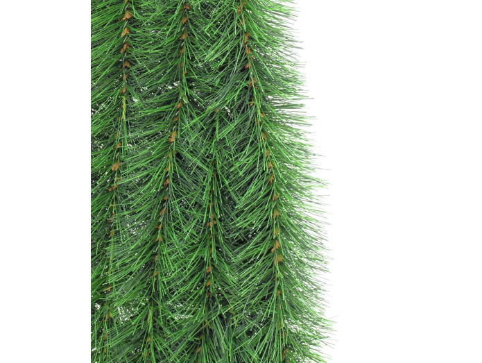 Kunstig flatt juletre, grønt, 150cm