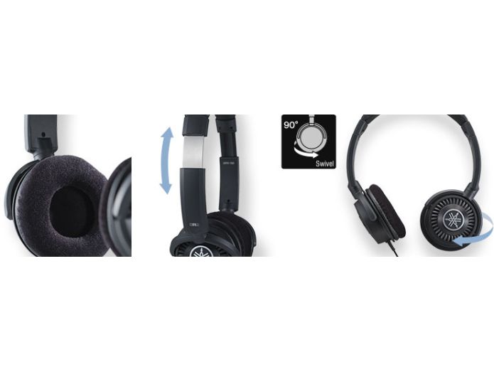 Yamaha HPH-150B headphones (Black)