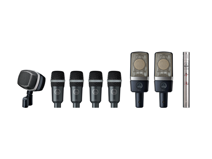 AKG Drum Set Premium Tromme Mikrofonpakke