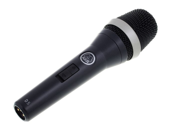 AKG D5S Dynamisk Sang Mikrofon med Afbryder