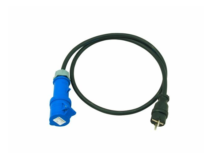 CEE Schuko CEK25 Adapter kabel 3x2,5mm 