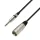 6,3 mm Jack til XLR hann (3 m)