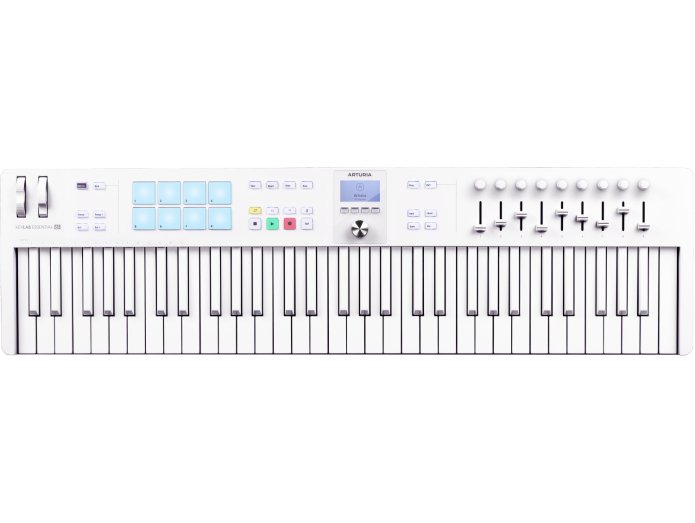 Arturia KeyLab Essential MK3 61 MIDI Keyboard ( Alpine White )