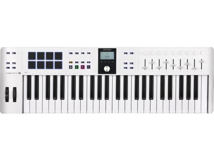 Arturia KeyLab Essential MK3-49 MIDI Keyboard (hvit)