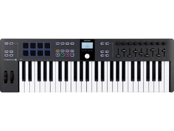 Arturia KeyLab Essential MK3-49 MIDI Keyboard (svart)