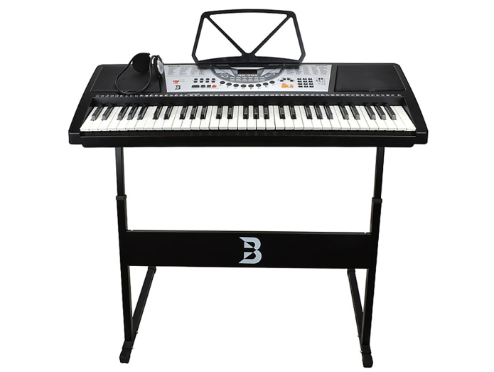 Bryce 61 Tangenters Keyboard w. Stand & Headphones