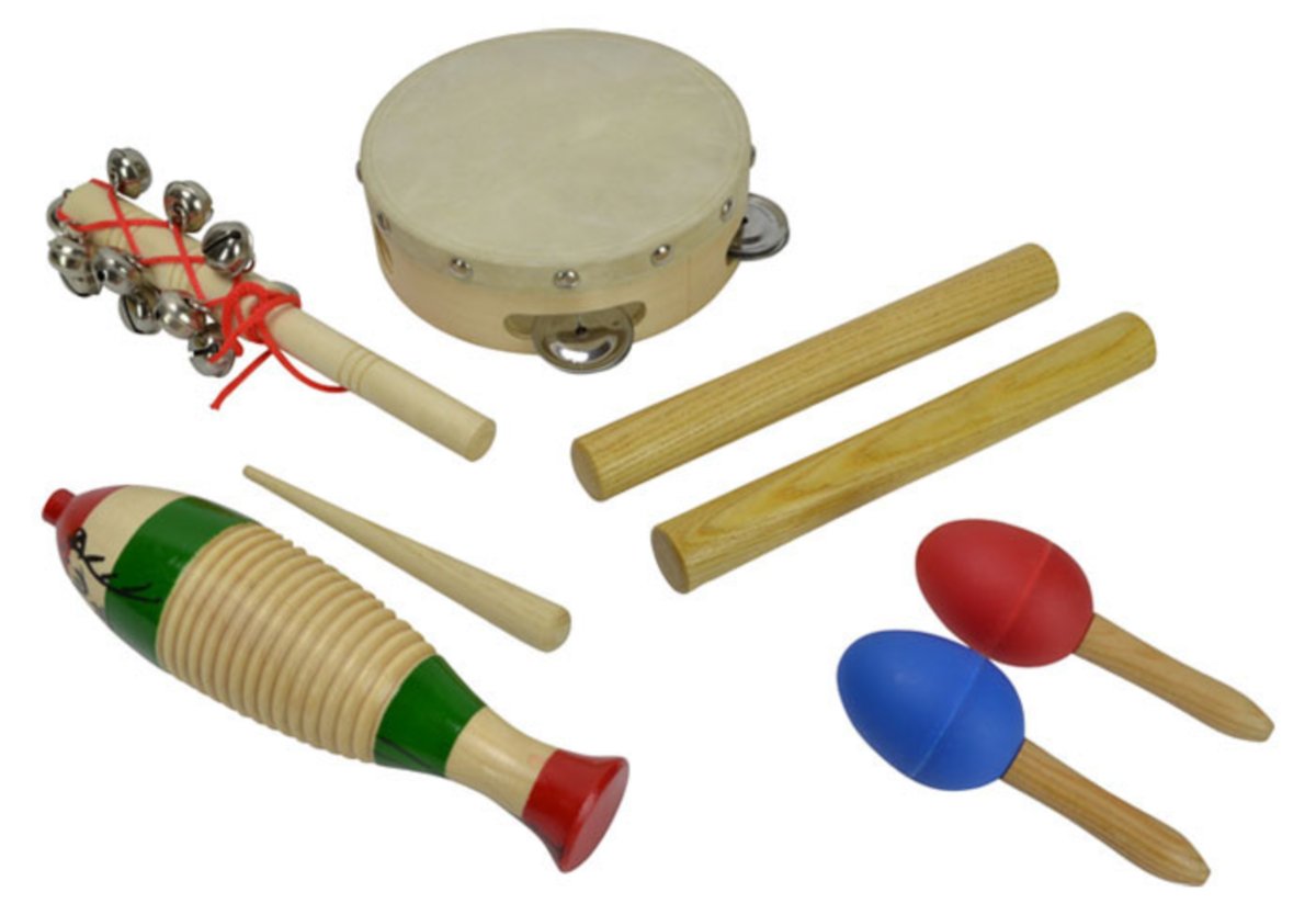 Kids Percussion Set with 5 Pieces | SoundStoreXL - Your online music store