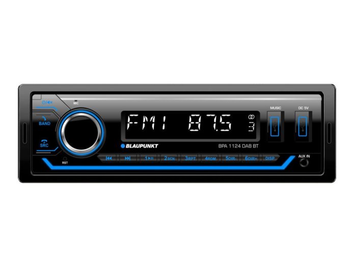 Blaupunkt BPA 1124 Car radio with DAB+ and Bluetooth