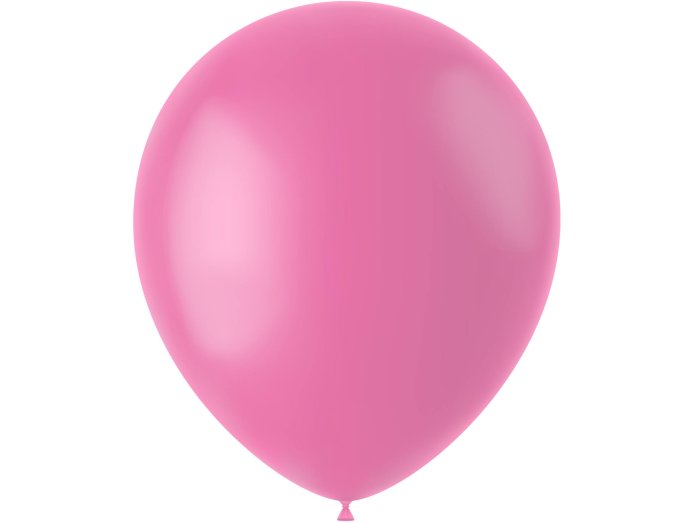 Ballonger 50 st. (Matt rosa rosa, 33 cm)