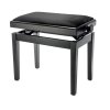 BandMate PB200 Piano Bench Deluxe (Matte black)