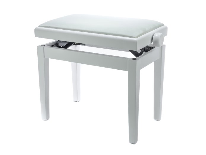 BandMate PB200 Piano Bench Deluxe (Matte white)