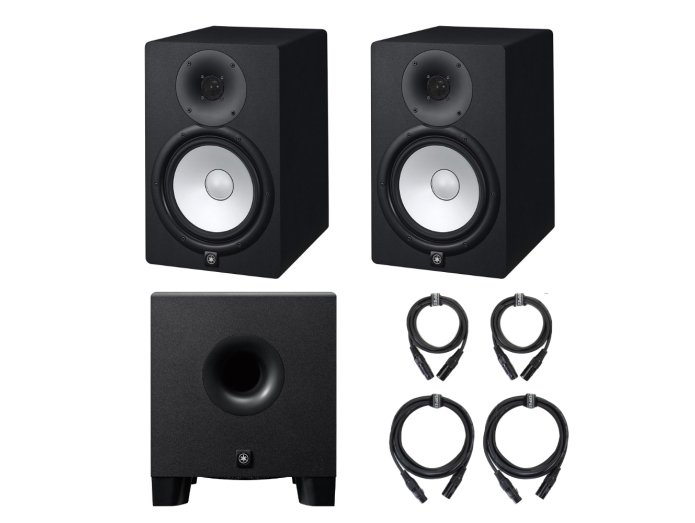 Yamaha HS8 Studie Monitor Bundle