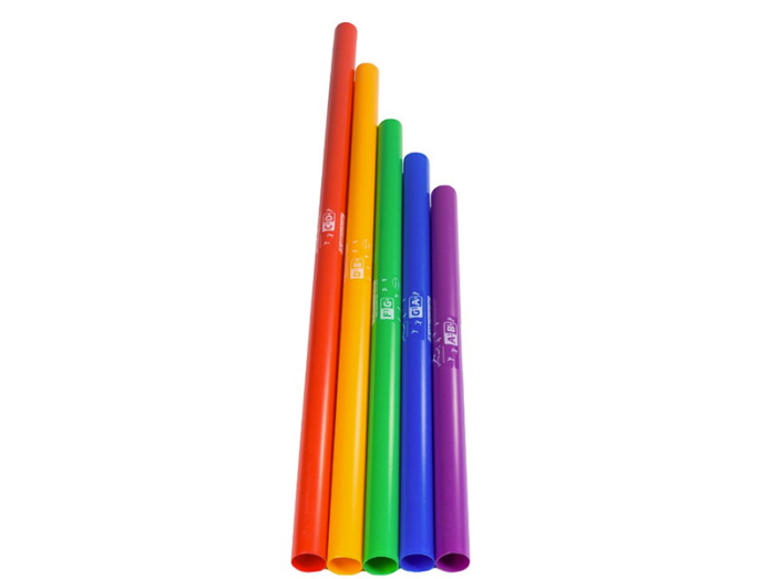 Boomwhackers Bas Sæt (5 stk.)