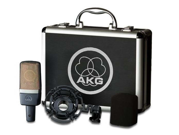 AKG C214 kondensaattorimikrofoni
