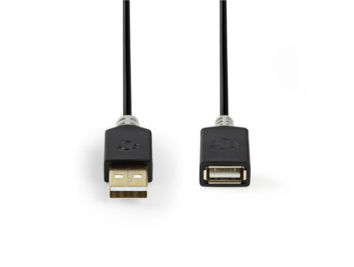 USB 2.0-forlngerkabel (2m)