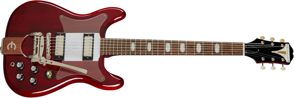 Buy Epiphone Crestwood Custom Tremotone Electric Guitar (Cherry) here |  SoundStoreXL