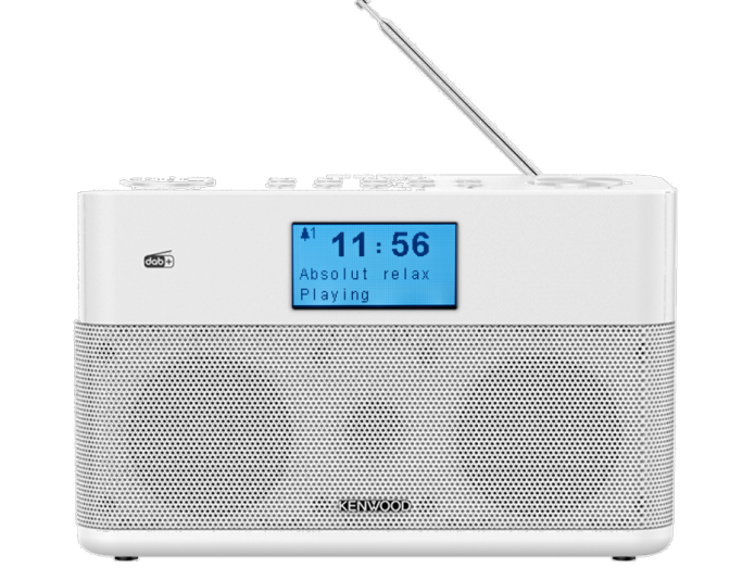 Kenwood CR-ST50DABW DAB+, Bluetooth Radio (Hvid)