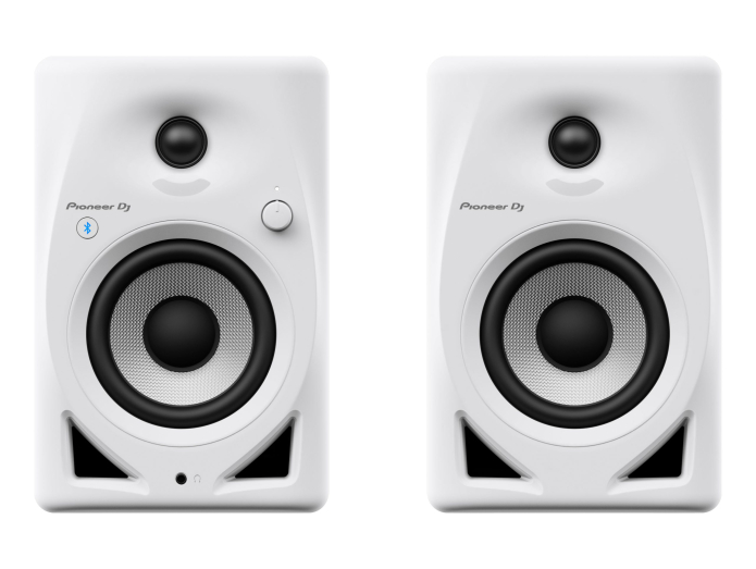 Pioneer DJ DM-40D-BT-W Studie Monitors m. Bluetooth (Hvid)