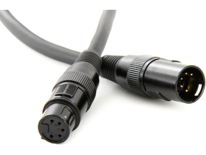 DMX Cable XLR Male 5 Pin to XLR Female 5 Pin