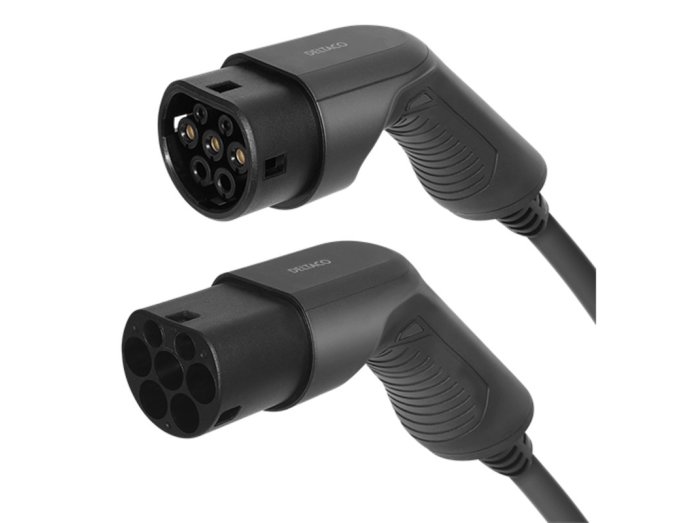 Deltaco e-Charge Type 2 Laderkabel (3 phase, 16A, 7m)