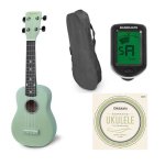 Reno RU150 Sopran Ukulele (Grn) Startpakke