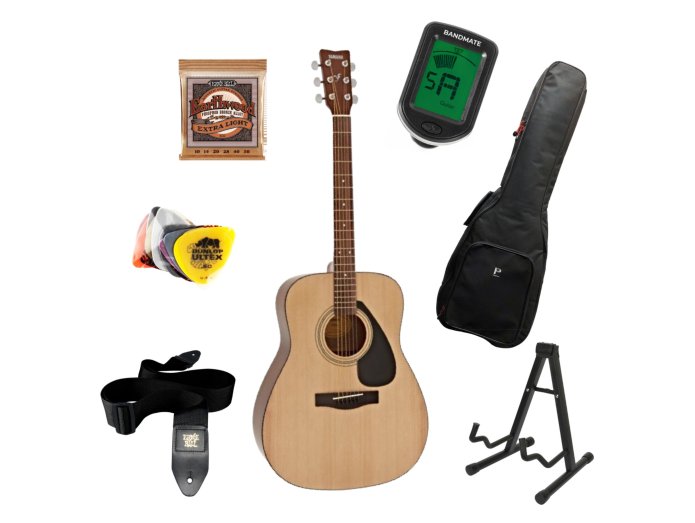 Yamaha F310 startpaket (naturligt)