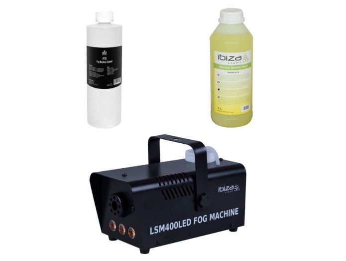 Fog machine incl. smoke liquid