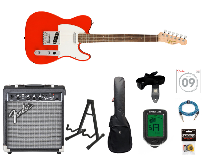 Fender Squier Affinity Telecaster Starter Pack ( Race Red )