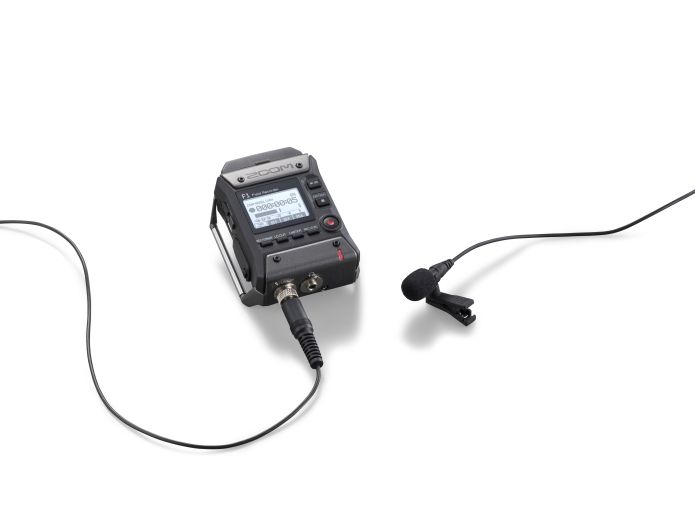 Zoom F1-LP Field Recorder + Lavalier mikrofon