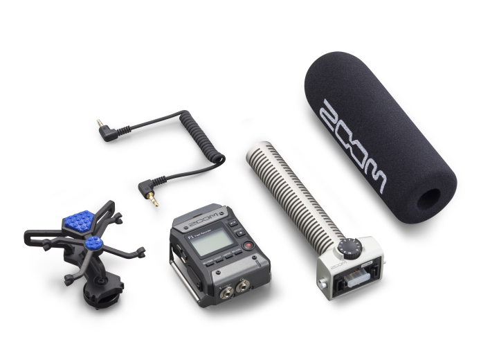 Zoom F1-SP Field Recorder + Shotgun mikrofon