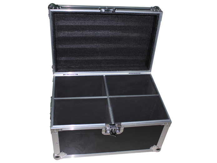Flightcase for 4 x moving heads
