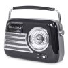 Madison Retro Radio m. Bluetooth og FM (Sort)