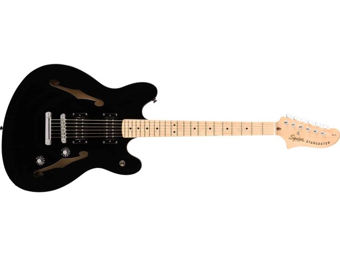 Repressalier horisont nederdel Fender Squier Affinity Starcaster El-guitar (Sort) - El-guitar - DrumCity.dk