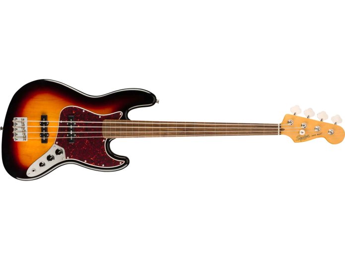 Fender Squier Classic Vibe 60s Jazz Electric Bass Fretless ( Sunburst )