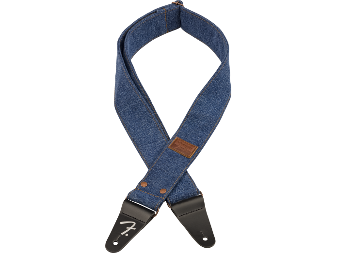 Fender x Wrangler Denim Guitar Strap (Indigo, 2")