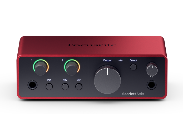 Focusrite Scarlett Solo 4th Gen Sound Card