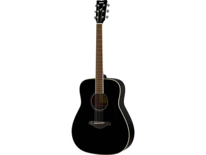 Yamaha FG820 BLII Western Guitar (Sort)