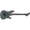 Kramer Guitars NightSwan El-guitar (Black with Blue Polka Dots)