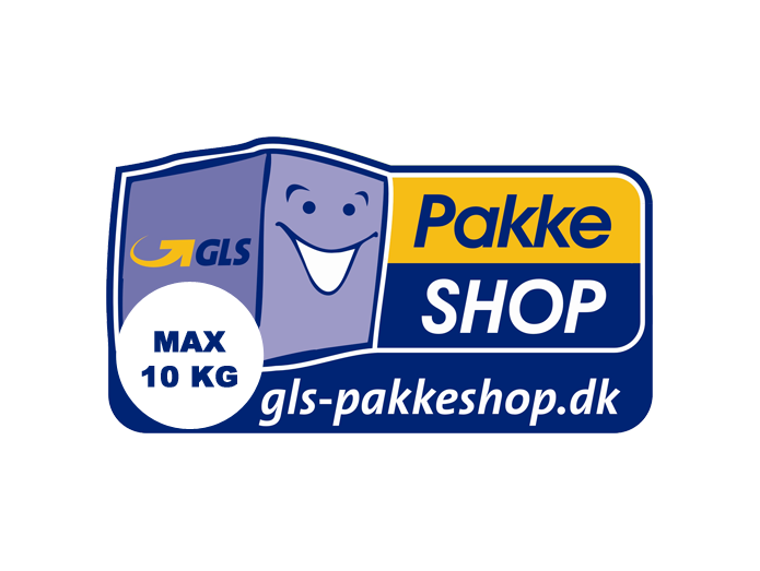 GLS Pakkeshop Returlabel (max 10 kg)